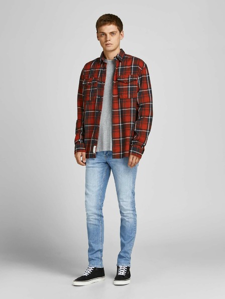 Jack & Jones Svetlomodré úzke džínsy Jack & Jones Glenn