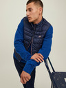 Jack & Jones Tmavomodrá pánska prešívaná vesta Jack & Jones Hero