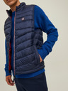 Jack & Jones Tmavomodrá pánska prešívaná vesta Jack & Jones Hero