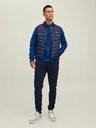 Jack & Jones Tmavomodrá pánska prešívaná vesta Jack & Jones Hero