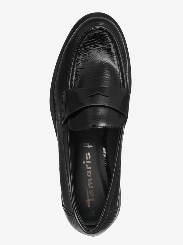 Tamaris Čierne dámske mokasíny Tamaris