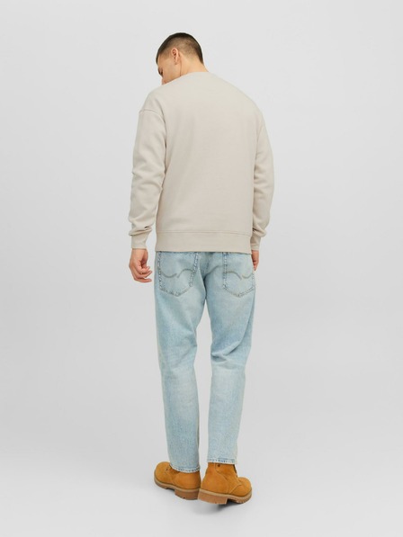 Jack & Jones Jack & Jones Vester pánska mikina béžová