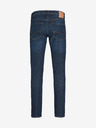 Jack & Jones Tmavomodré pánske džínsy úzkeho strihu Jack & Jones Glenn