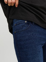 Jack & Jones Tmavomodré pánske džínsy úzkeho strihu Jack & Jones Glenn