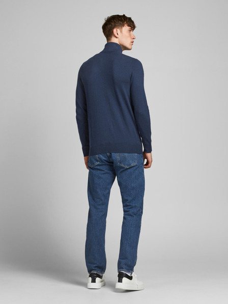 Jack & Jones Tmavomodrý pánsky sveter Jack & Jones Emil