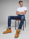 Jack & Jones Tmavomodré slim fit džínsy Jack & Jones Tim