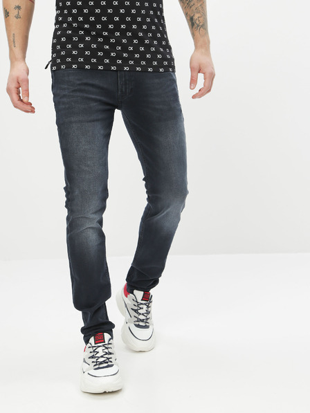 Jack & Jones Tmavomodré úzke džínsy Jack & Jones Liam