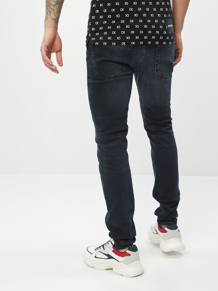 Jack & Jones Tmavomodré úzke džínsy Jack & Jones Liam