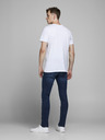 Jack & Jones Modré slim fit džínsy Jack & Jones Glenn
