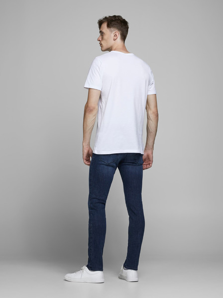 Jack & Jones Modré slim fit džínsy Jack & Jones Glenn
