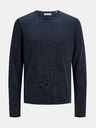 Jack & Jones Tmavomodrá mikina Jack & Jones Leo