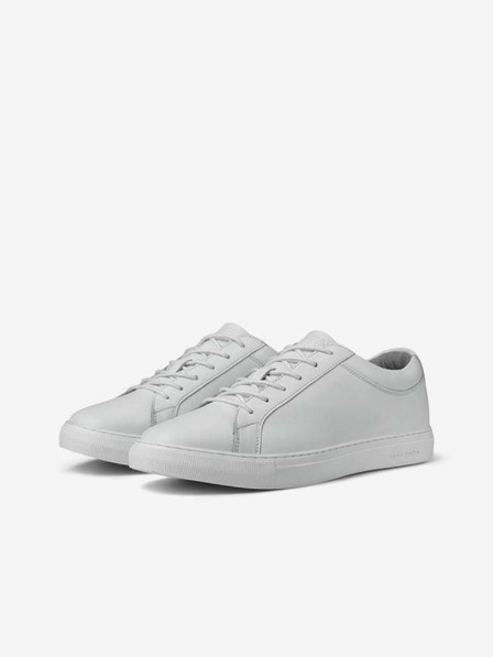 Jack & Jones Biele kožené tenisky Jack & Jones Galaxy