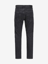 Jack & Jones Čierne pánske džínsy rovného strihu Jack & Jones Chris