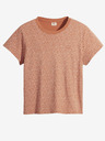 Levi's® Levi's® Baby Daisy Oranžové dámske kvetované tričko