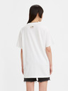 Levi's® Biele dámske tričko Levi's® Oversized Antisocial