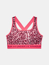 Under Armour Dámska podprsenka Under Armour UA Crossback Mid Print