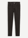 Celio Čierne pánske džínsy slim fit Celio C25