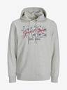 Jack & Jones Svetlošedá pánska mikina Jack & Jones Henry