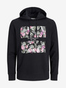 Jack & Jones Čierna pánska mikina Jack & Jones Chill