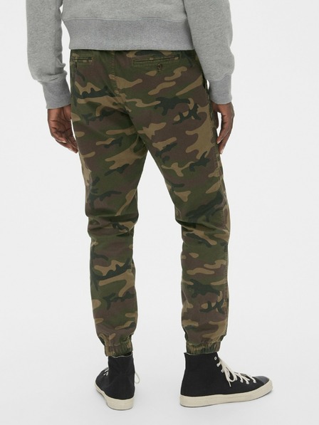 GAP Nohavice slim canvas joggers GapFlex GAP