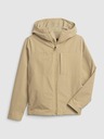GAP Detská bunda na zips a s kapucňou GAP