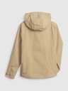 GAP Detská bunda na zips a s kapucňou GAP