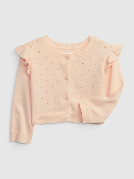 GAP Baby kardigan s volánikom GAP