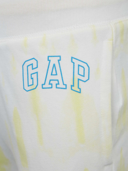 GAP Detské batikované tepláky s logom GAP