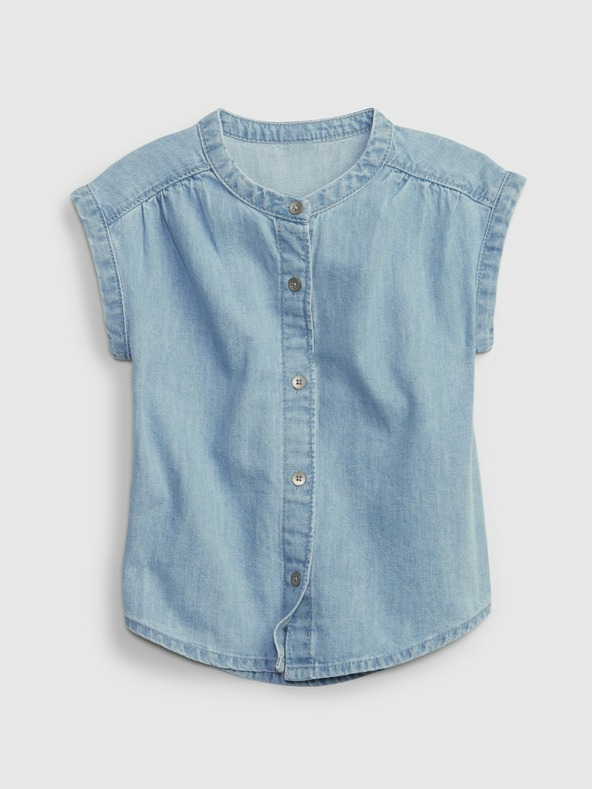 GAP Baby džínsový top GAP
