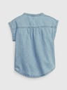 GAP Baby džínsový top GAP