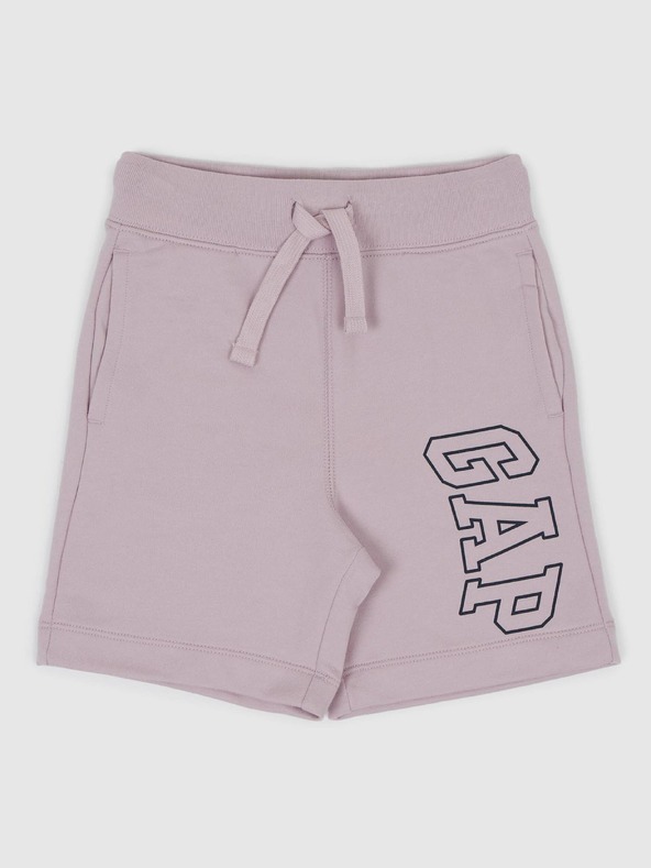 GAP Detské teplákové kraťasy logo GAP