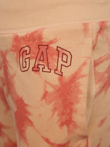 GAP Detské batikované tepláky logo GAP