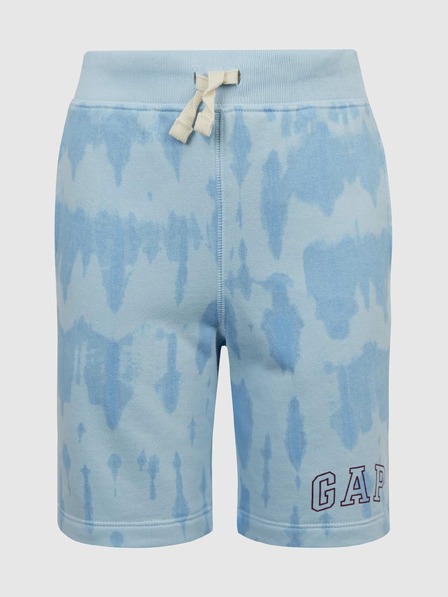 GAP Detské batikované kraťasy logo GAP