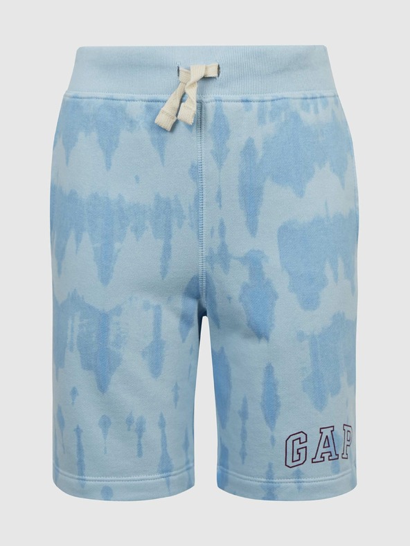 GAP Detské batikované kraťasy logo GAP