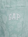 GAP Detské tepláky kvety s logom GAP