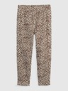 GAP Detské organic capri legíny leopard GAP