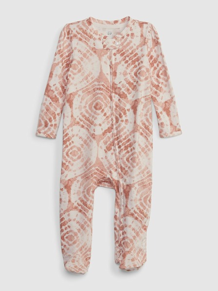 GAP Baby batikovaný overal na zips GAP