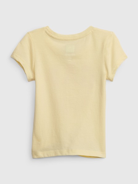 GAP Baby organic tričko logo GAP