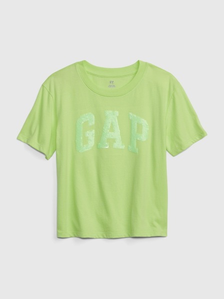 GAP Detské tričko organic logo GAP