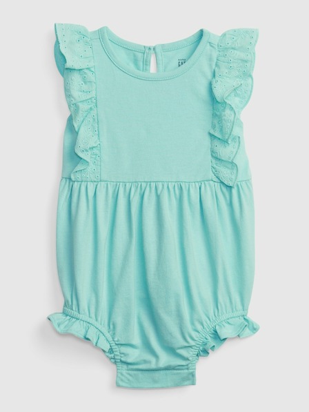GAP Baby bavlnené body s volánikmi GAP