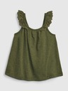 GAP Baby tielko s volánikmi GAP