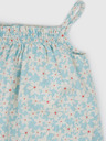 GAP Baby ľanový kvetovaný overal GAP