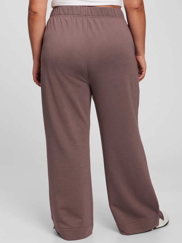 GAP Široké tepláky straight high rise GAP