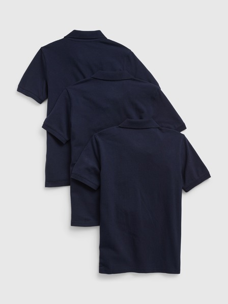 GAP Detské polo tričká uniform organic, 3 ks GAP