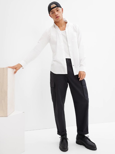 GAP Košeľa slim poplin stretch GAP