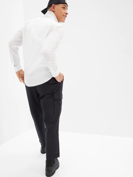 GAP Košeľa slim poplin stretch GAP