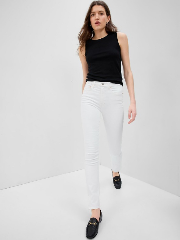 GAP Džínsy slim High Rise Vintage GAP