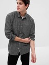 GAP Chambray košeľa s dlhým rukávom GAP