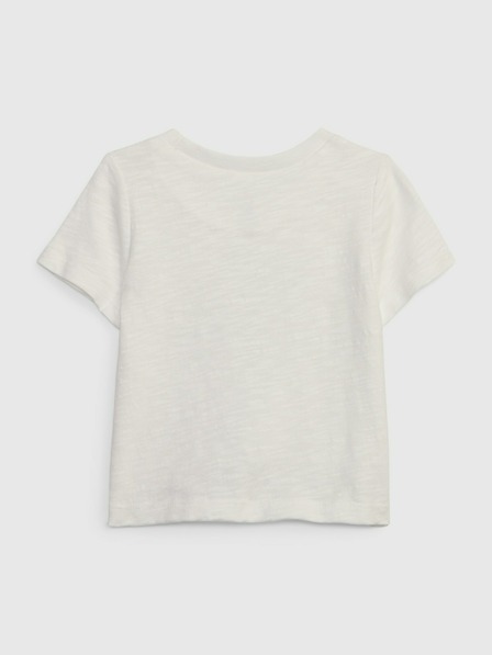 GAP Baby tričko s potlačou Unisex GAP