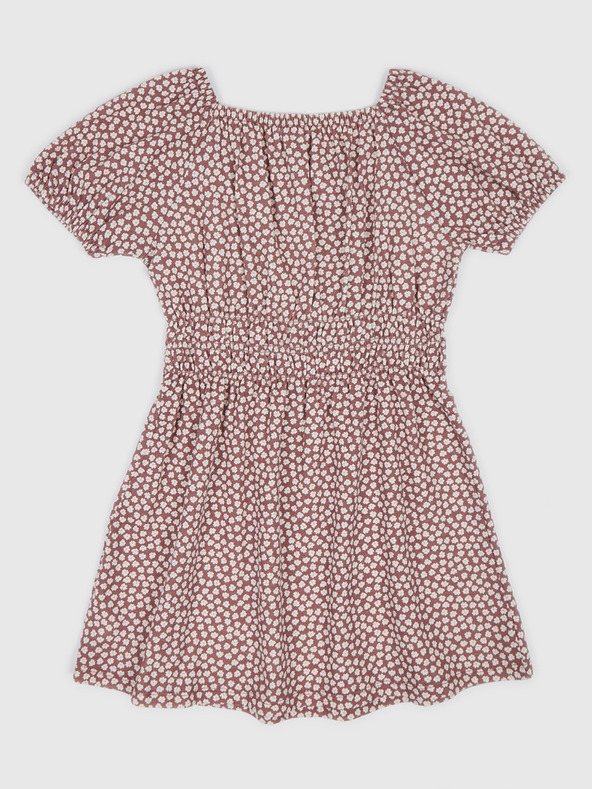 GAP Detské vzorované šaty GAP